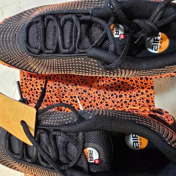 Nike Air Max DN Premium Electric Safari Black HM0811-900 Men’s Sz 10 Orange new - Picture 5 of 15